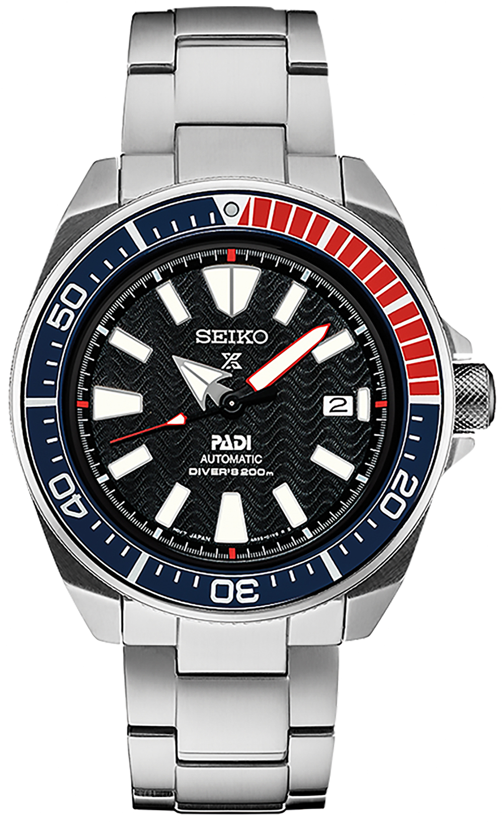 Seiko SRPB99K1 Prospex Prospex Samurai PADI Divers 200m Automatic Pepsi