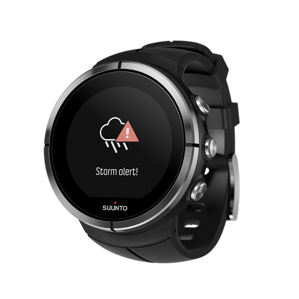 Suunto SS022659000 Spartan Ultra Black Spartan sportowy zegarek srebrny