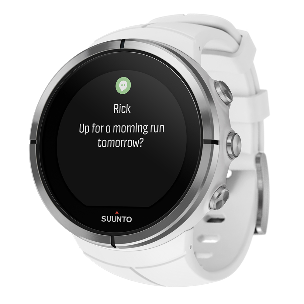 Suunto SS022661000 Spartan Ultra White Spartan sportowy zegarek srebrny - miniatura 6