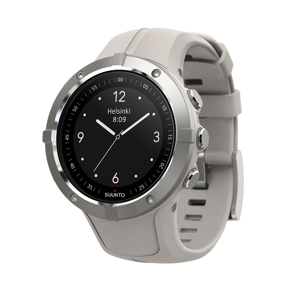 Suunto SS023409000 Suunto Spartan Trainer Wrist HR Sandstone Spartan sportowy zegarek srebrny - miniatura 7