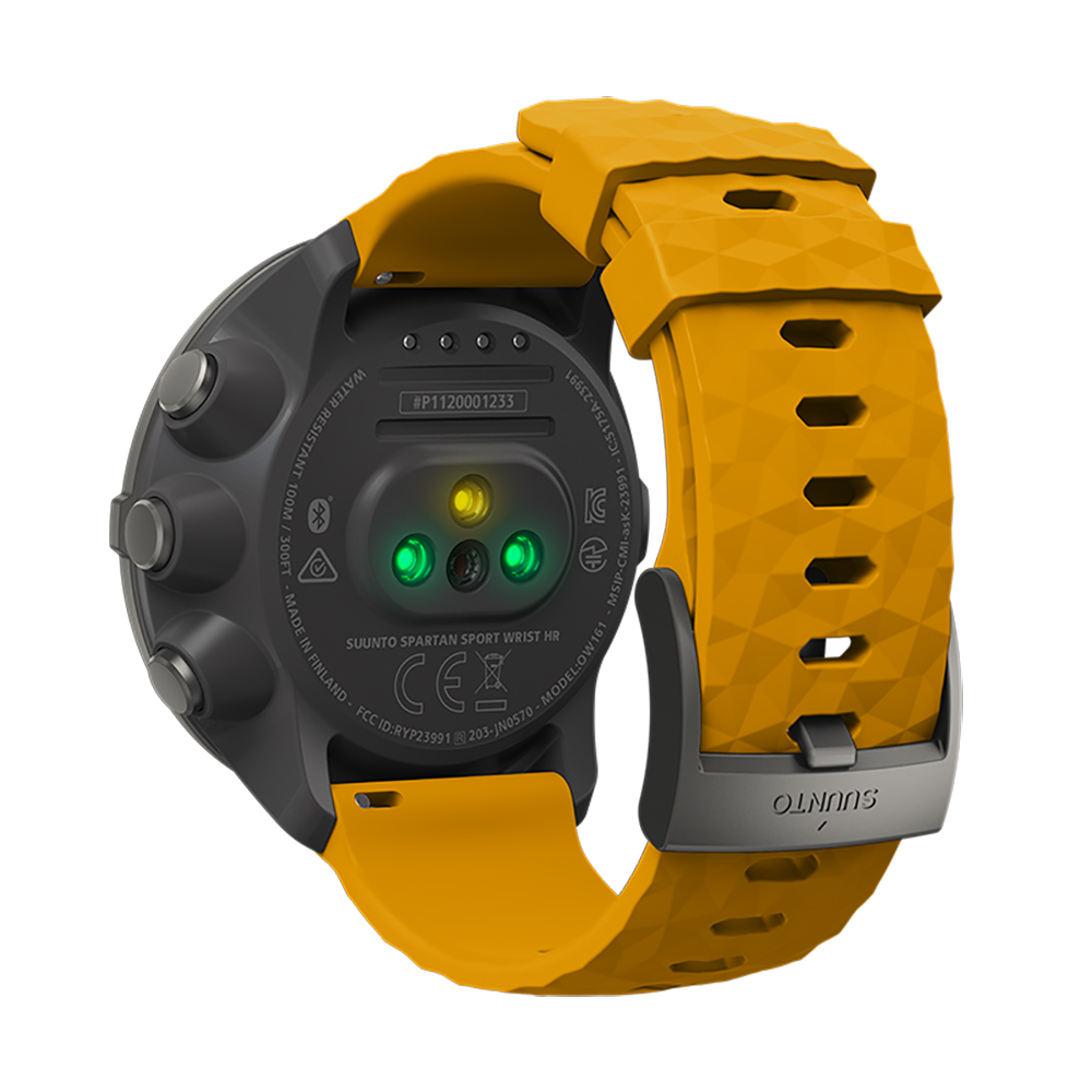 zegarek Suunto SS050000000 Suunto Spartan Sport Wrist HR Baro Amber męski z termometr Spartan - miniatura 3