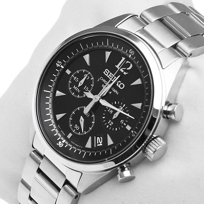 Seiko SSB067P1 zegarek sportowy Chronograph - miniatura 2