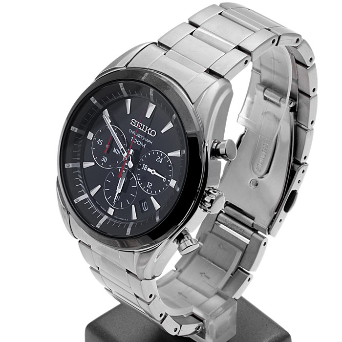 zegarek Seiko SSB089P1 męski z chronograf Chronograph - miniatura 3