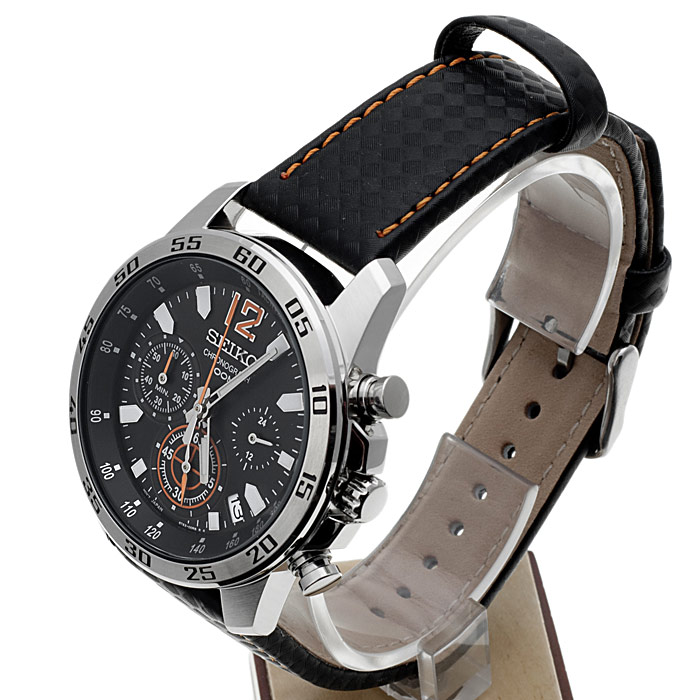 zegarek Seiko SSB135P1 męski z chronograf Chronograph - miniatura 3