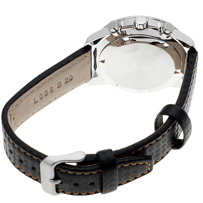 Seiko SSB135P1 Chronograph zegarek męski sportowy mineralne utwardzane - miniatura 5