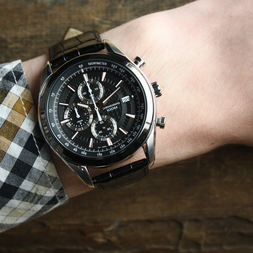 Seiko SSB183P1 zegarek męski Chronograph - miniatura 2