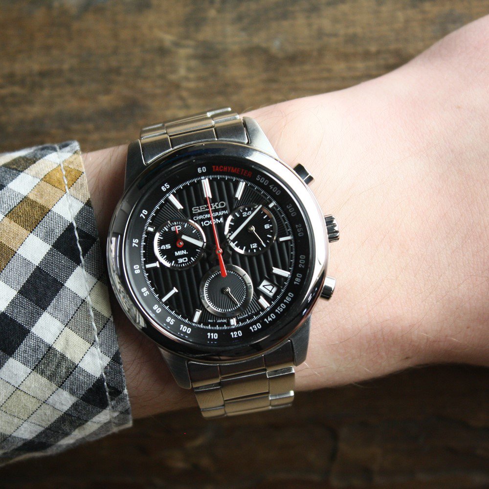 Seiko SSB205P1 zegarek męski Chronograph - miniatura 2