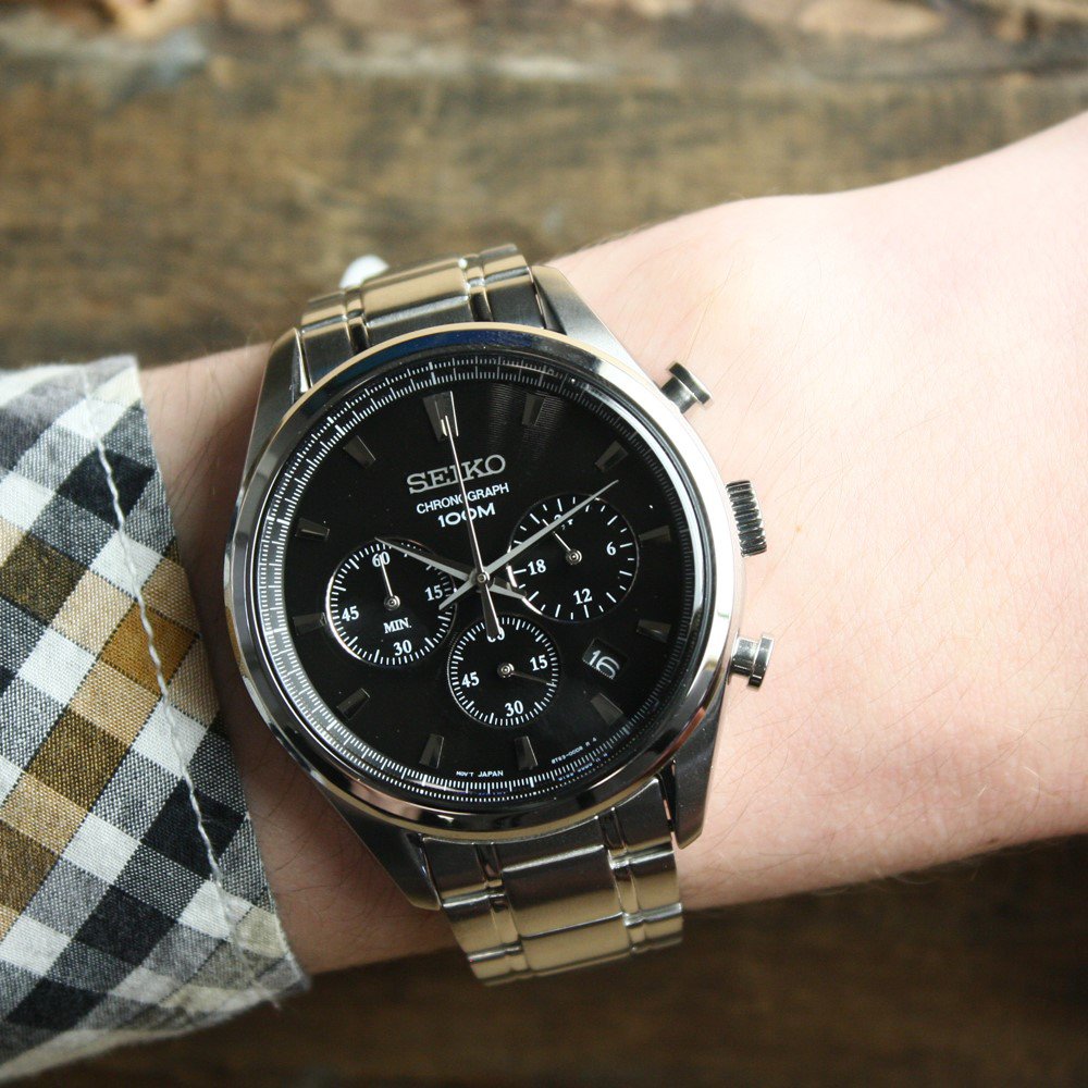 Seiko SSB225P1 zegarek męski Chronograph - miniatura 2