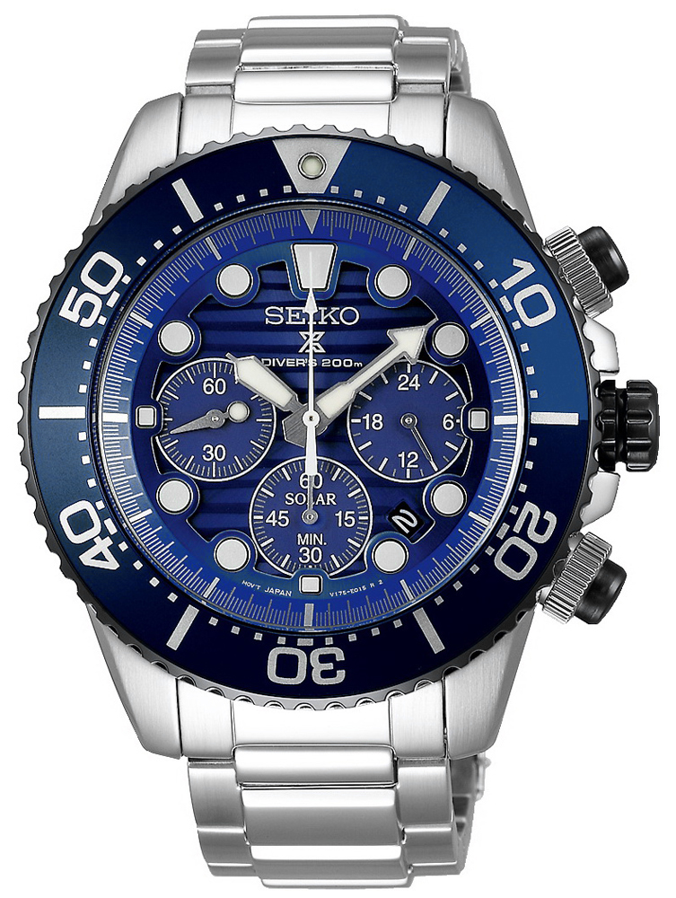 Seiko Prospex Diver Save The Ocean Solar Chronograph Special Edition SSC675P1