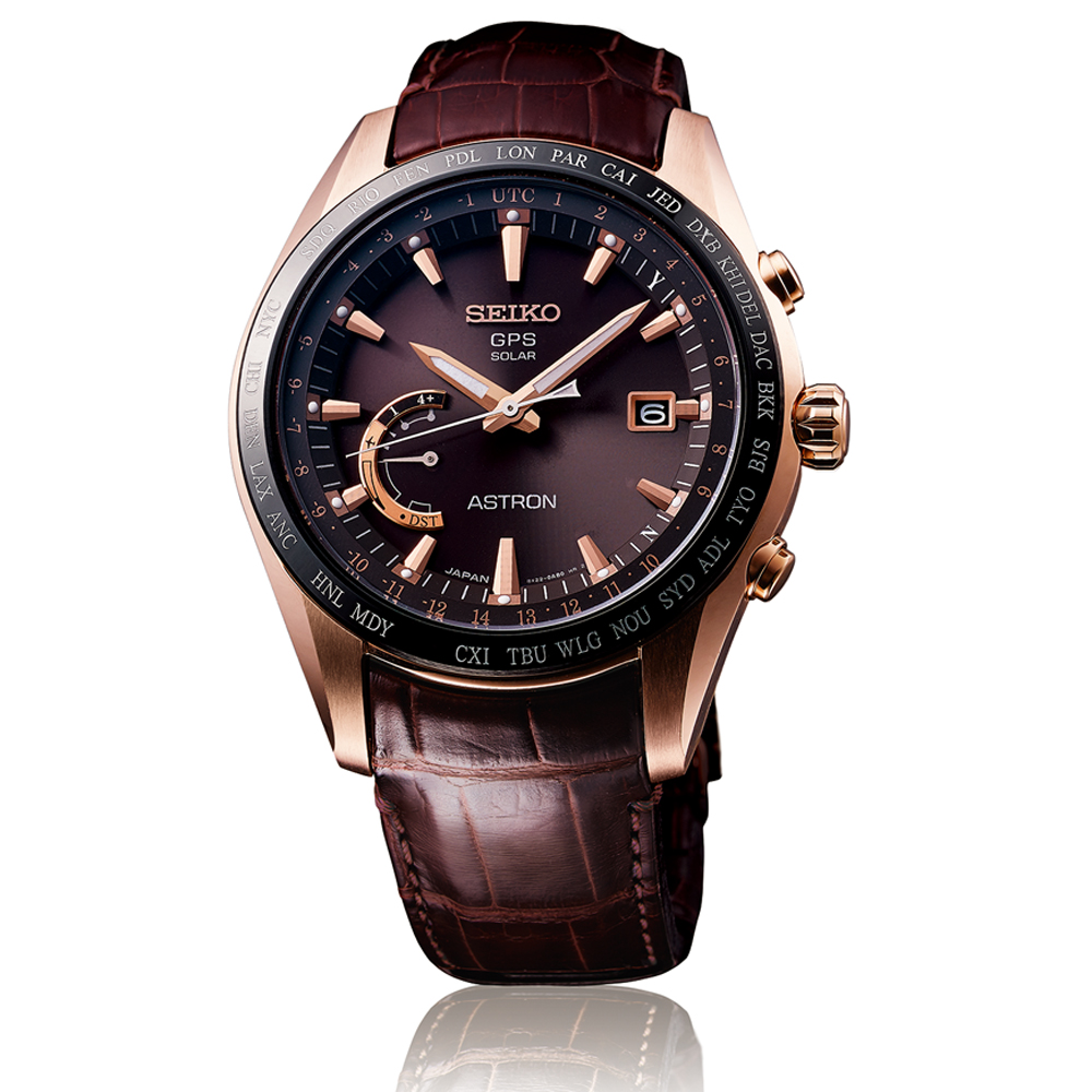 Seiko SSE096J1 zegarek męski Astron - miniatura 2