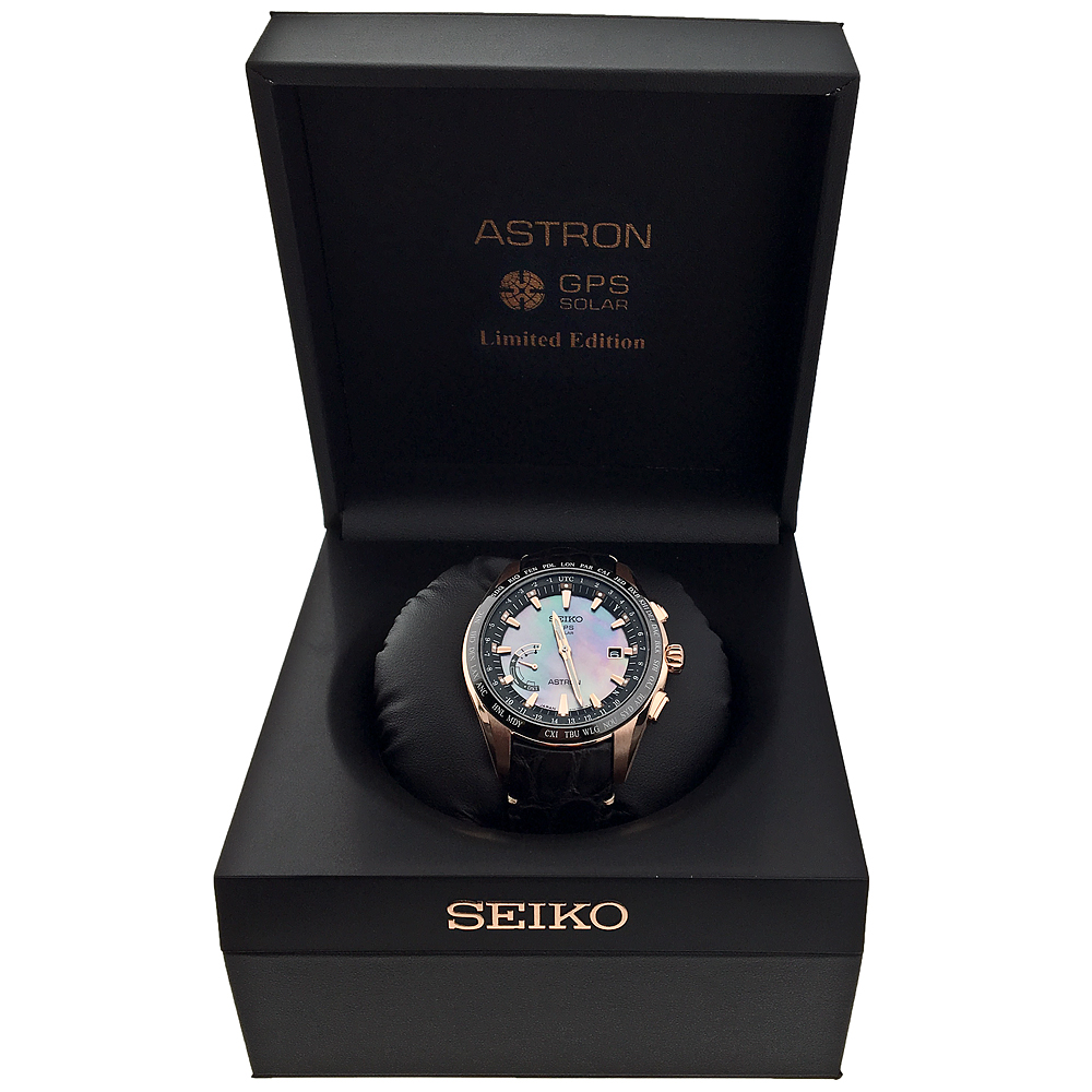 Seiko SSE105J1 zegarek męski Astron - miniatura 2
