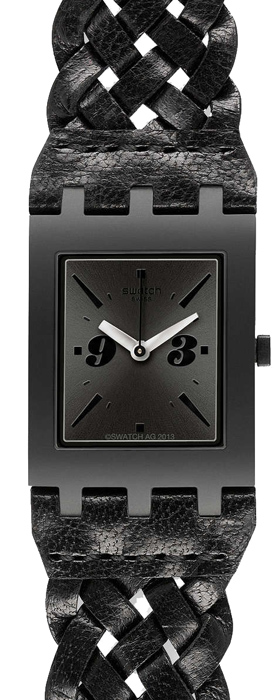 Swatch BLACK BRAID SUBB124