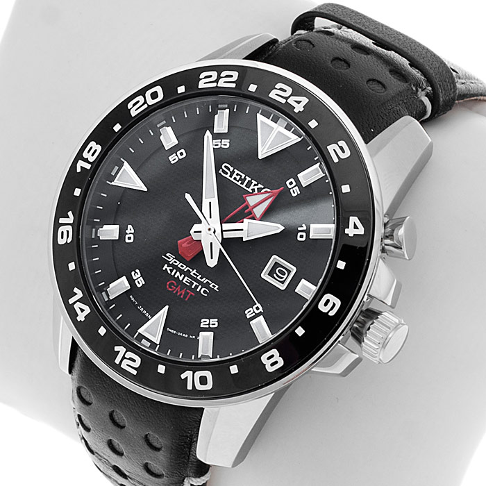 Seiko SUN015P2 zegarek męski Sportura - miniatura 2