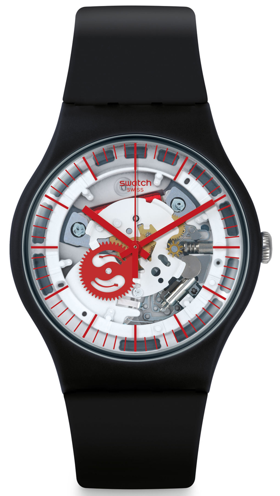 Swatch SILIBLACK SUOB153