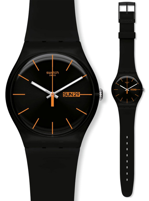Swatch SUOB704 Originals New Gent DARK REBEL