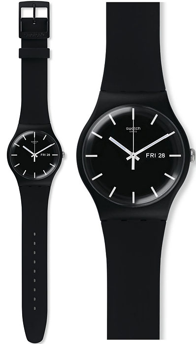 Swatch SUOB720 Originals New Gent MONO BLACK