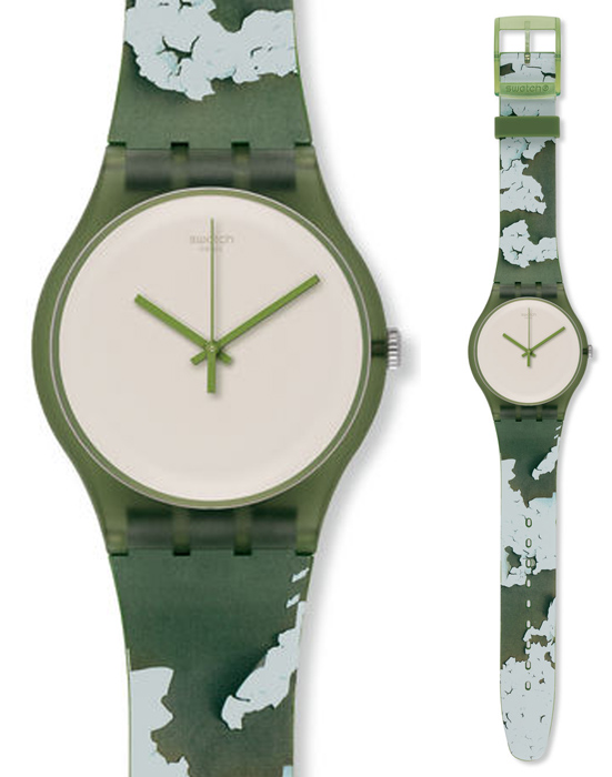 Swatch ROUGH GREEN SUOG105