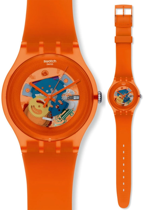Swatch Orangish Lacquered SUOO100