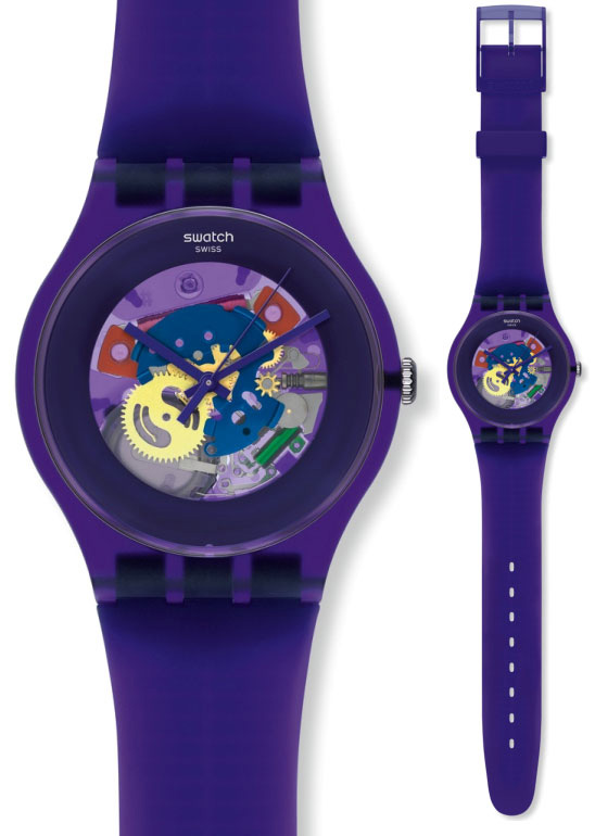 Swatch Purple Lacquered SUOV100