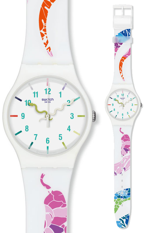 Swatch The Legend of White Snake SUOZ158
