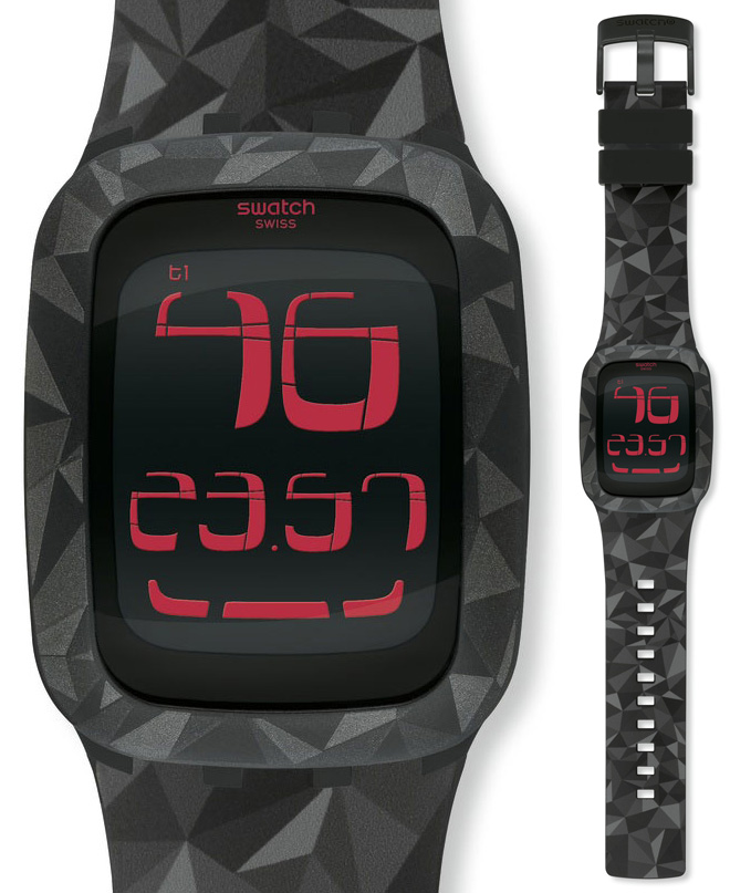 Swatch GREY FACETS SURB111