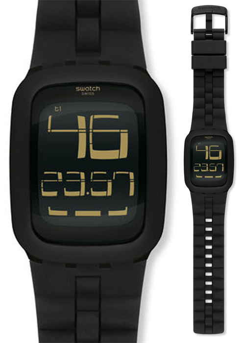 Swatch BLACK BUMP SURB112