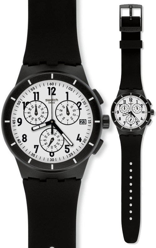 Swatch TWICE AGAIN BLACK SUSB401