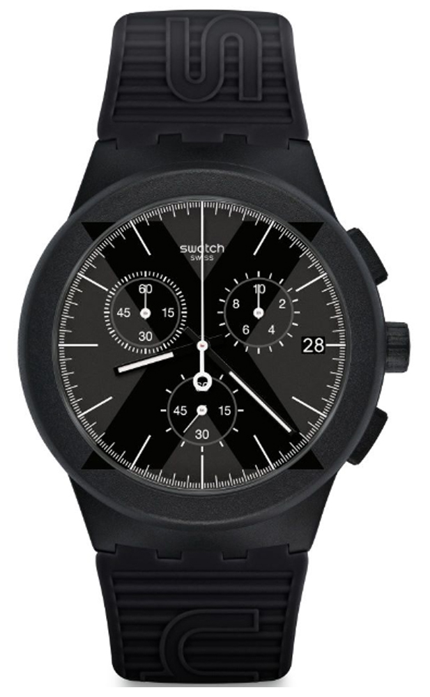 Swatch X-DISTRICT BLACK SUSB413
