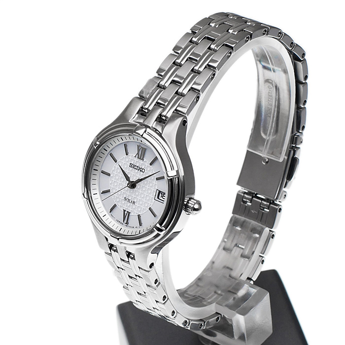 Seiko SUT015P1 damski zegarek Solar bransoleta - miniatura 3