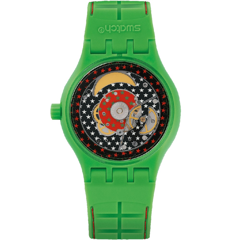 Swatch SUTG401 zegarek męski Originals Sistem 51 - miniatura 2