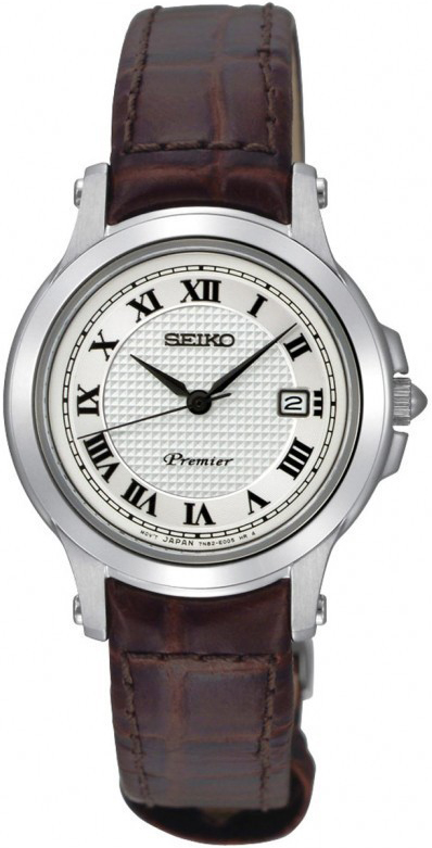 Seiko Quartz  Leather 100m SXDE01P2