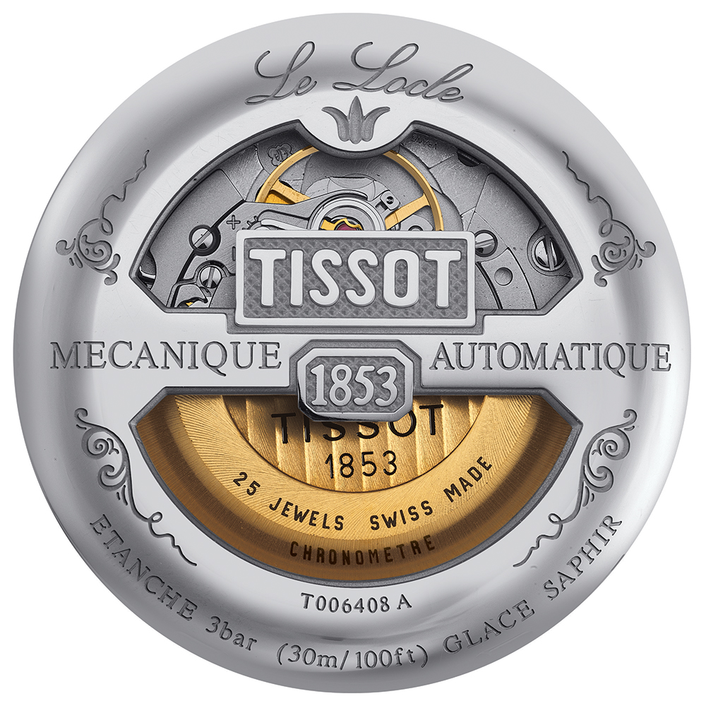Tissot T006.408.11.037.00 zegarek męski Le Locle - miniatura 2
