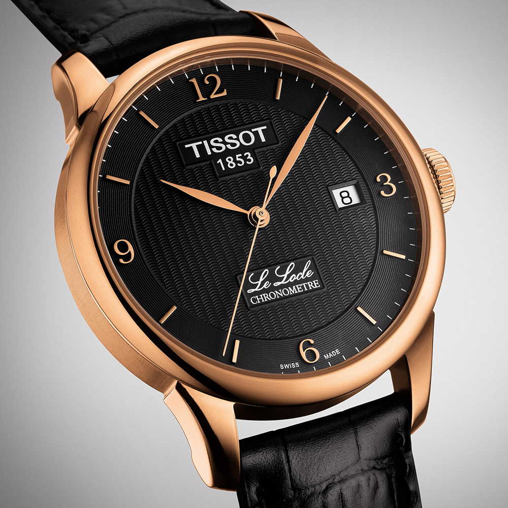 Tissot T006.408.36.057.00 męski zegarek Le Locle pasek - miniatura 3