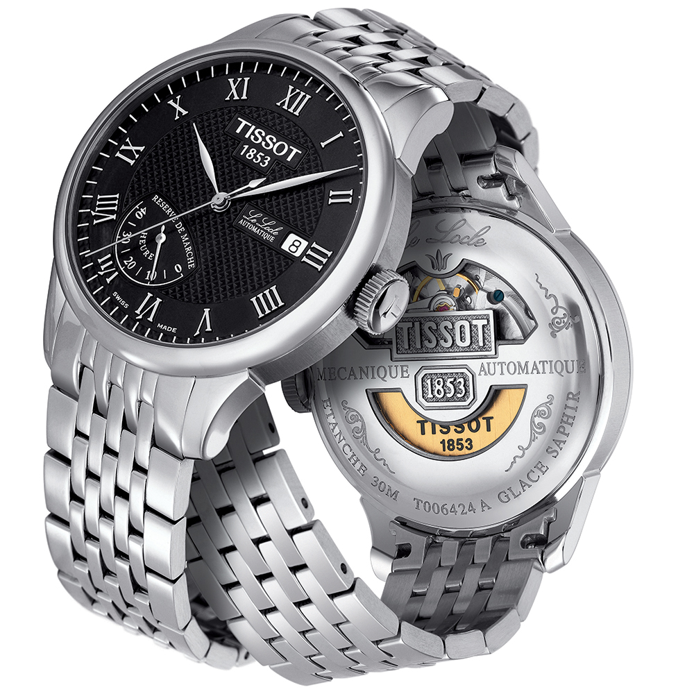 Tissot T006.424.11.053.00 zegarek męski Le Locle - miniatura 2