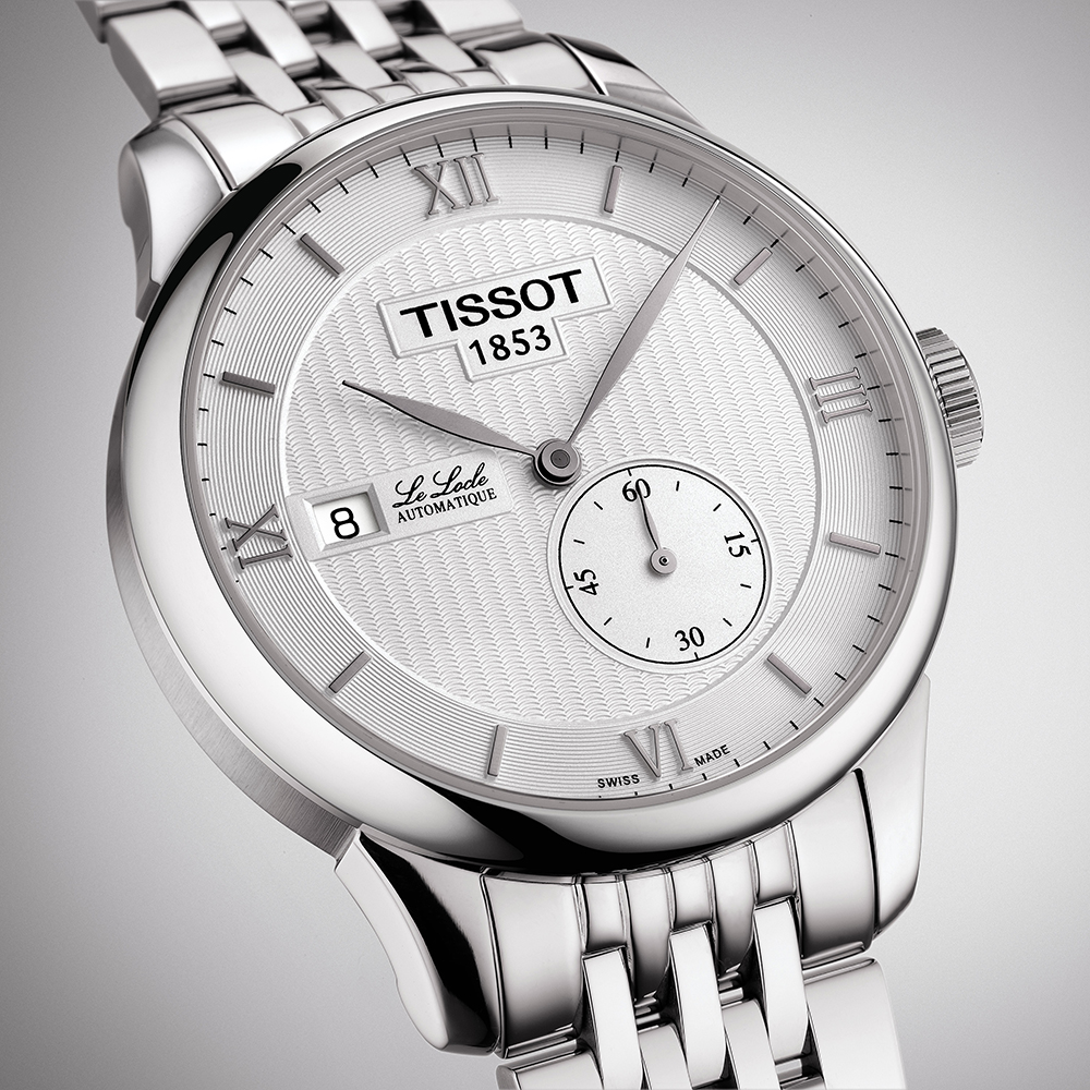 zegarek Tissot T006.428.11.038.00 srebrny Le Locle - miniatura 4