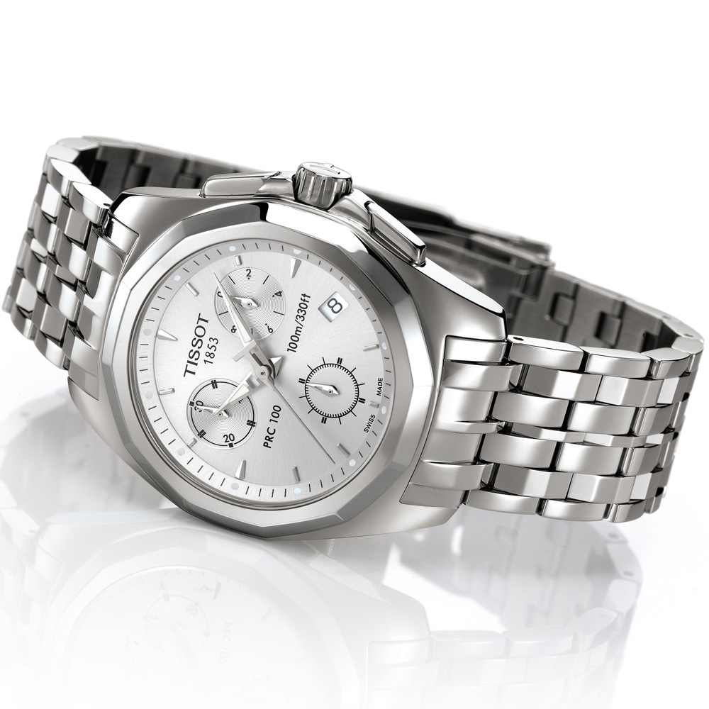 Tissot T008.217.11.031.00 zegarek damski PRC 100 - miniatura 2
