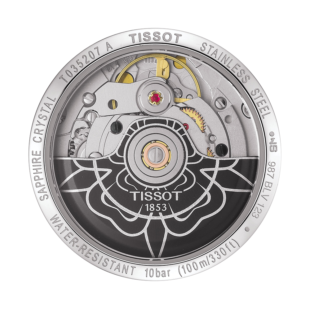 Tissot T035.207.11.031.00 damski zegarek Couturier bransoleta - miniatura 3