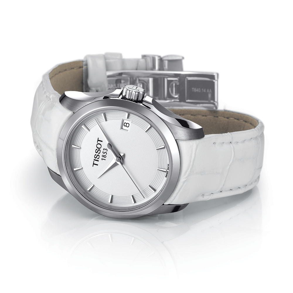 Tissot T035.210.16.011.00 zegarek damski Couturier - miniatura 2