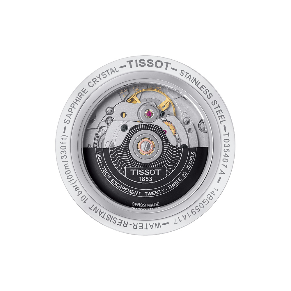 Tissot T035.407.11.051.01 zegarek męski Couturier - miniatura 2