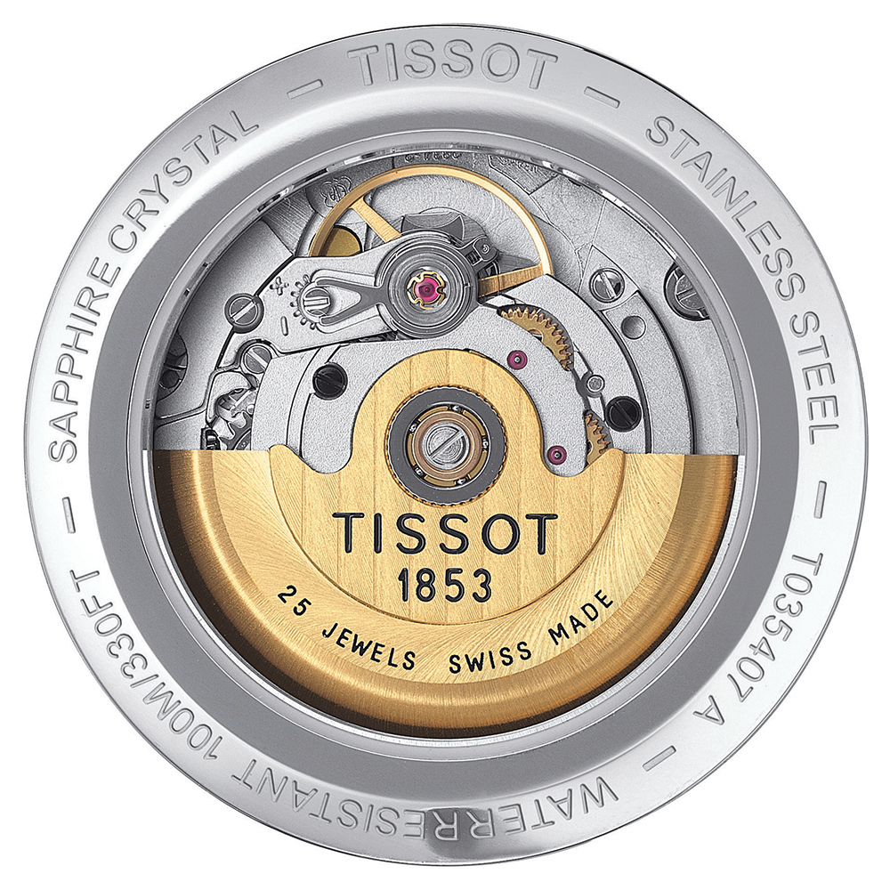 Tissot T035.407.16.051.00 męski zegarek Couturier pasek - miniatura 3