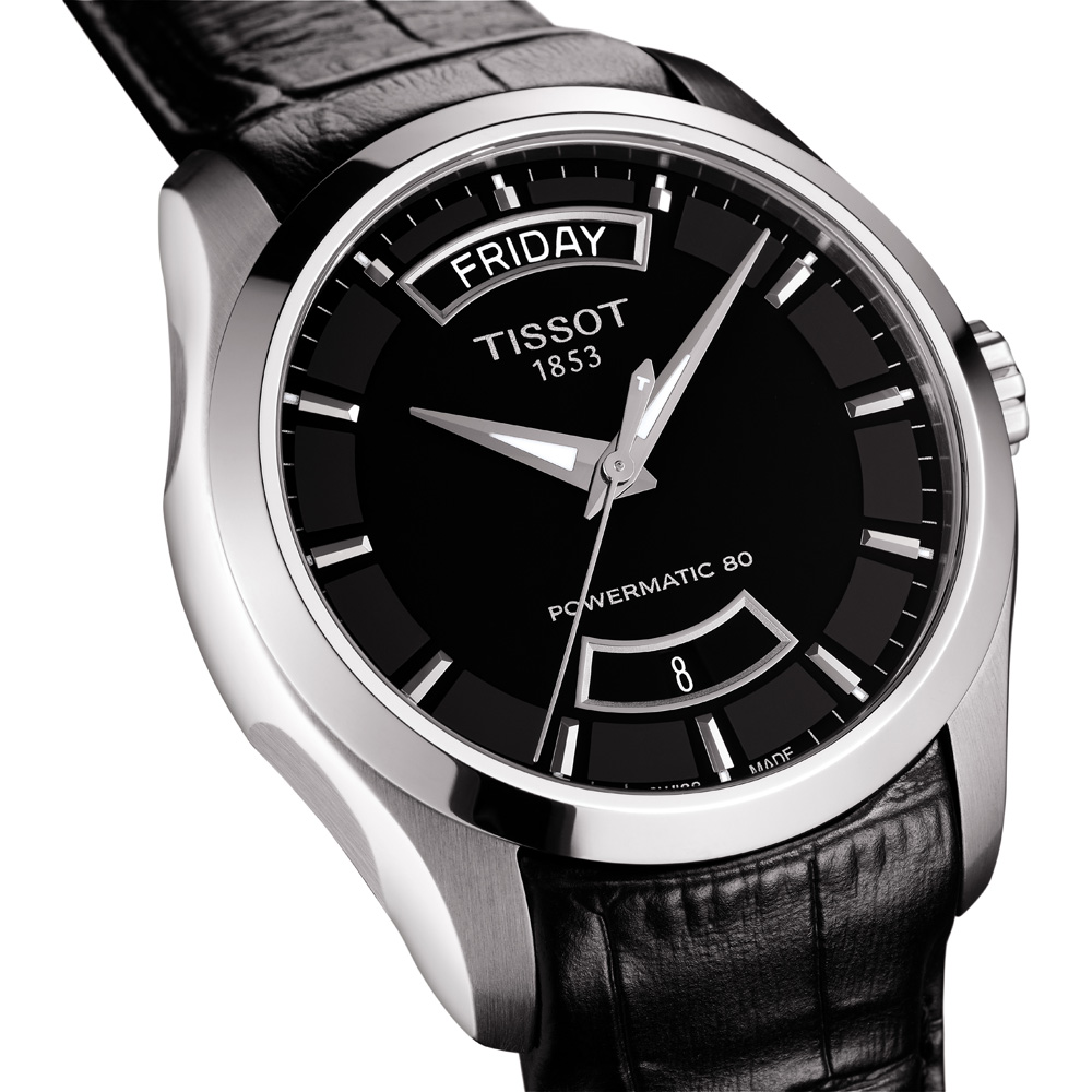 Tissot T035.407.16.051.02 zegarek męski Couturier - miniatura 2