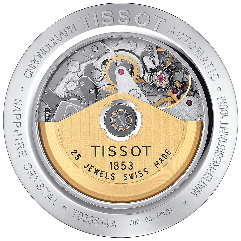 Tissot T035.614.11.051.00 zegarek męski Couturier - miniatura 2