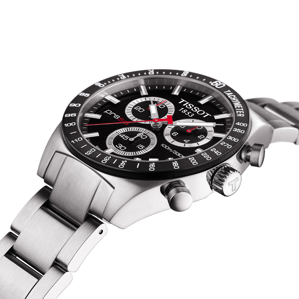 zegarek Tissot T044.417.21.051.00 PRS 516 Quartz Chronograph męski z tachometr PRS 516 - miniatura 3