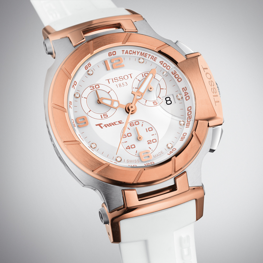 Tissot T048.217.27.016.01 zegarek damski T-Race - miniatura 2