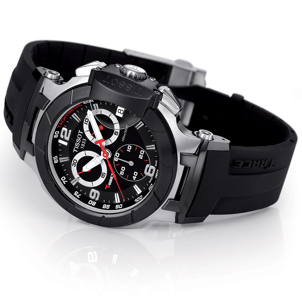 Tissot T048.417.27.057.00 zegarek męski T-Race - miniatura 2