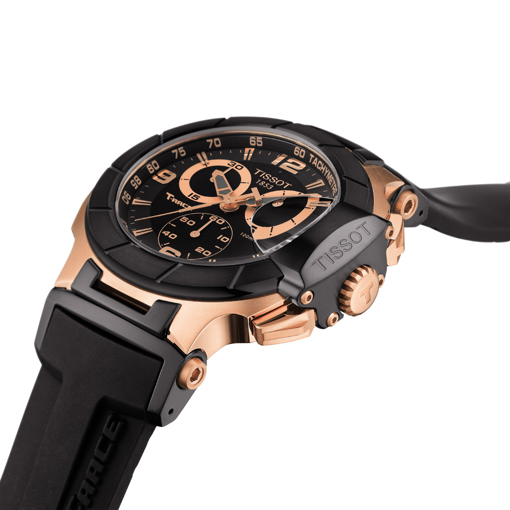zegarek Tissot T048.417.27.057.06 T-RACE CHRONOGRAPH męski z tachometr T-Race - miniatura 3