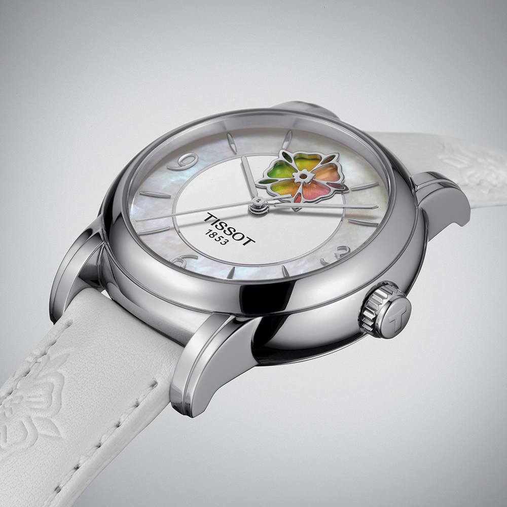 Tissot T050.207.17.117.05 damski zegarek Lady Heart pasek - miniatura 6