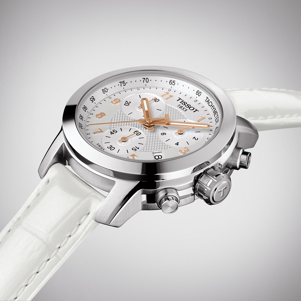 zegarek Tissot T055.217.16.032.01 srebrny PRC 200 - miniatura 4