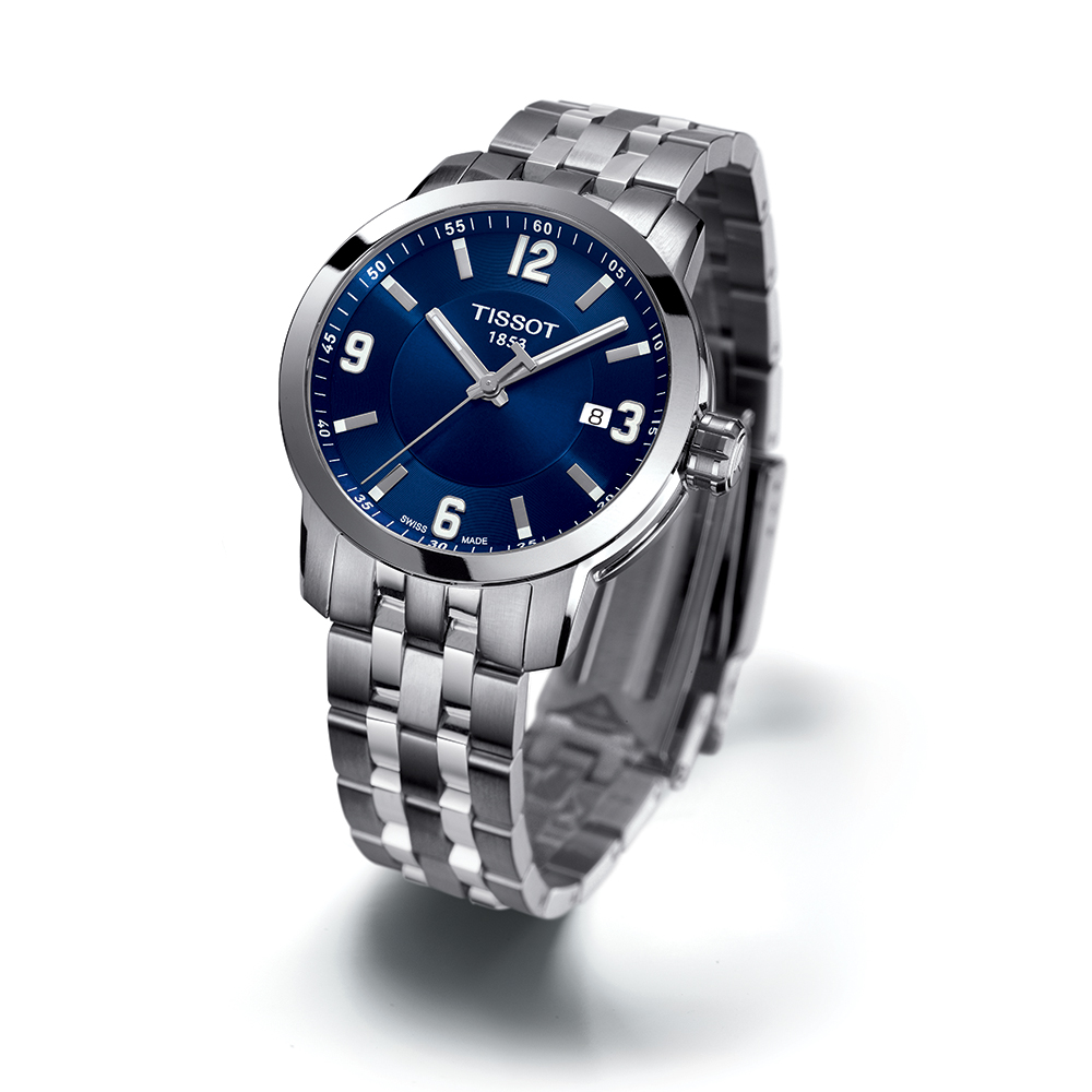 Tissot T055.410.11.047.00 zegarek męski PRC 200 - miniatura 2