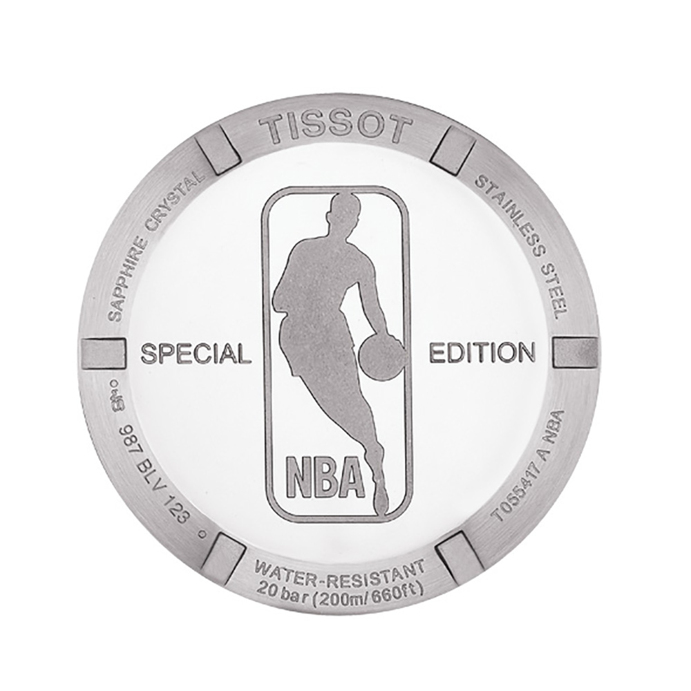 zegarek Tissot T055.417.11.017.01 PRC 200 CHRONOGRAPH NBA SPECIAL EDITION męski z chronograf PRC 200